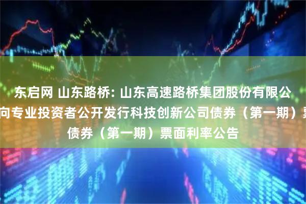 东启网 山东路桥: 山东高速路桥集团股份有限公司2025年面向专业投资者公开发行科技创新公司债券（第一期）票面利率公告