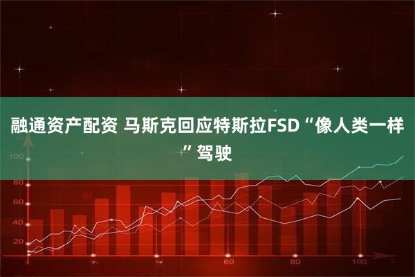 融通资产配资 马斯克回应特斯拉FSD“像人类一样”驾驶