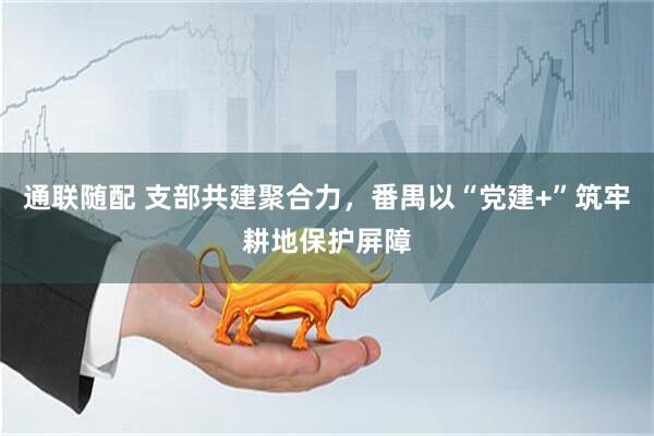 通联随配 支部共建聚合力，番禺以“党建+”筑牢耕地保护屏障